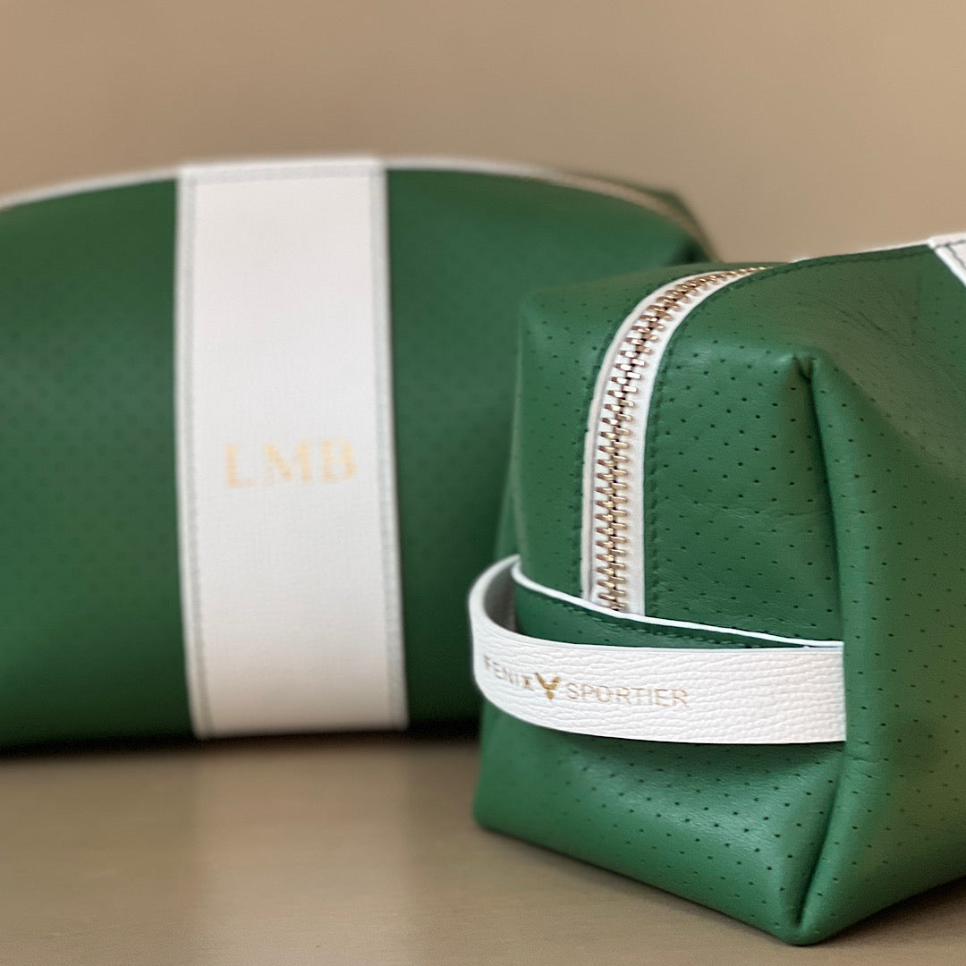 24/7 Bag - Court Green/White w/Gold