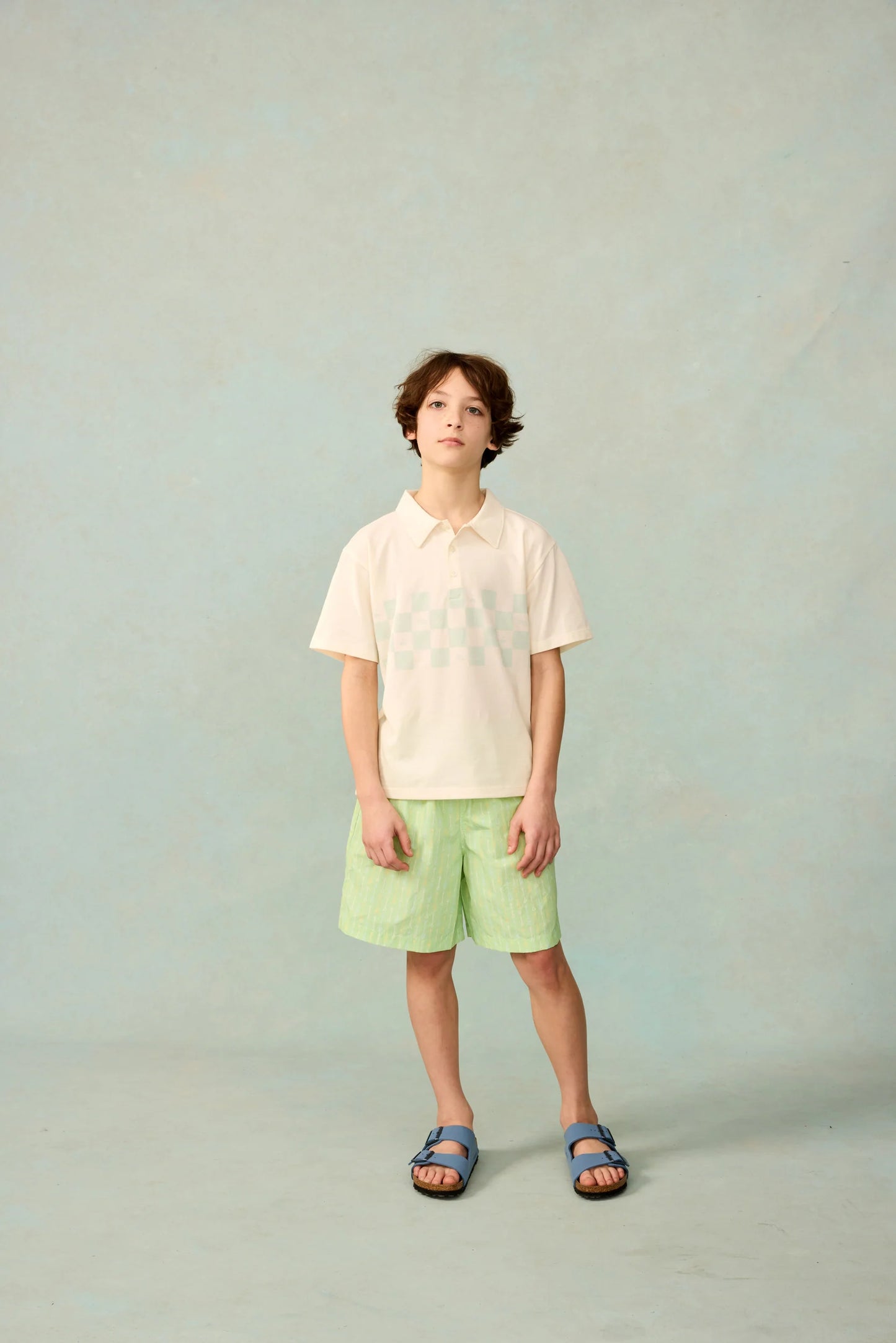 The Sunday Collective Play Polo in Ace Check