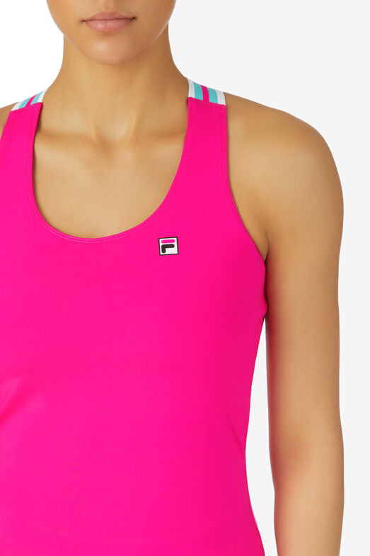 Fila- Tie Breaker Cross back tank
