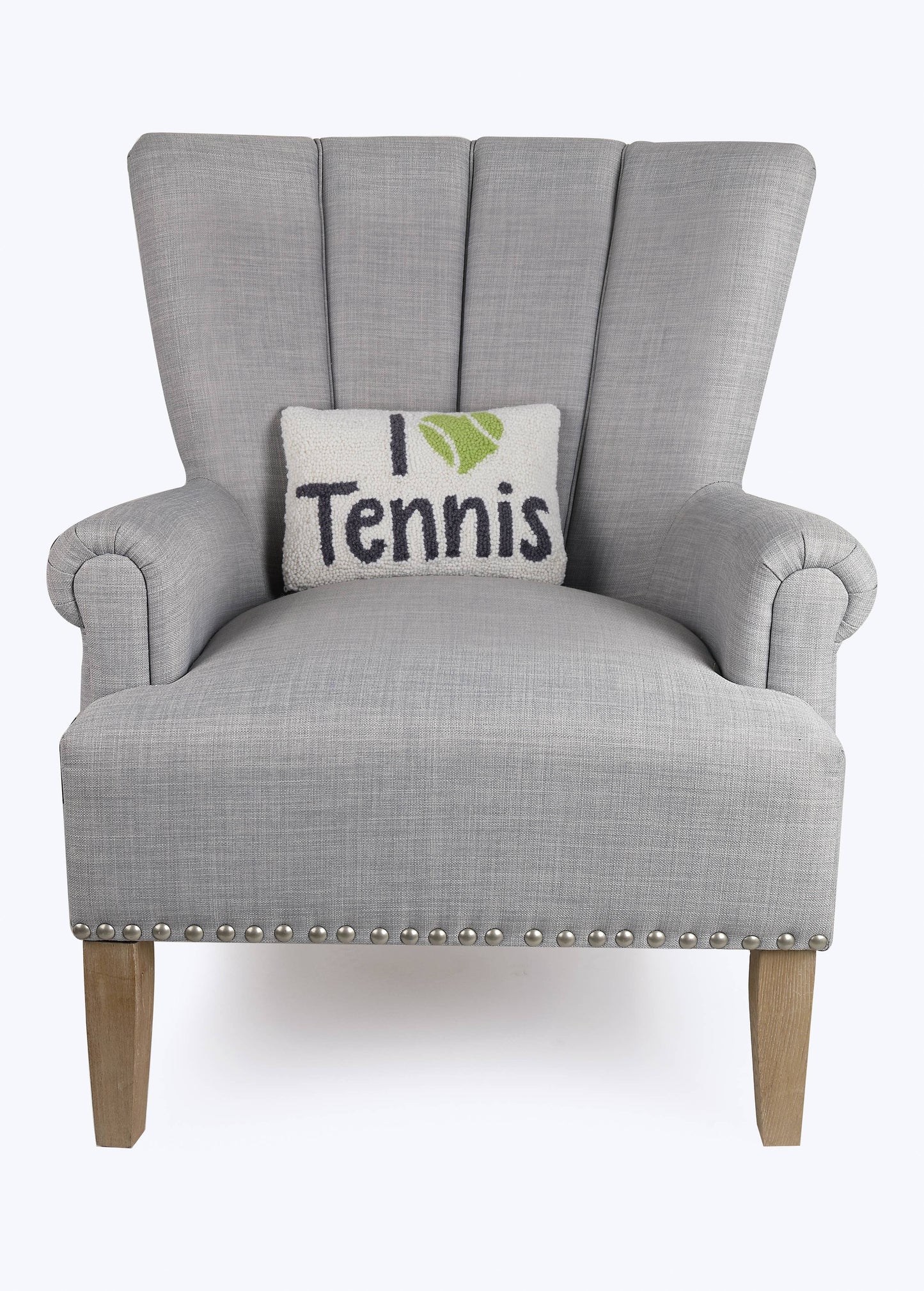 I Love Tennis Hook Pillow