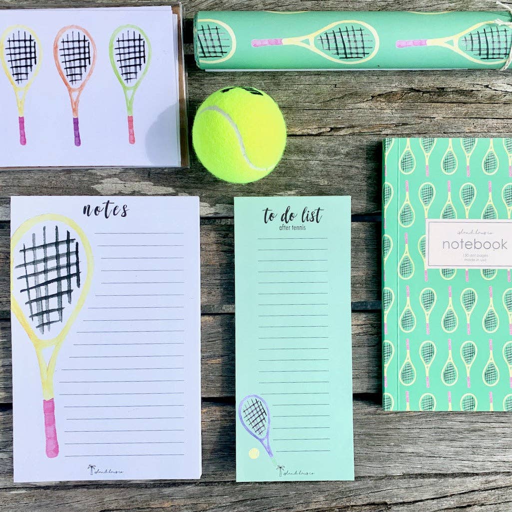 Island Haus Co Tennis Notebook