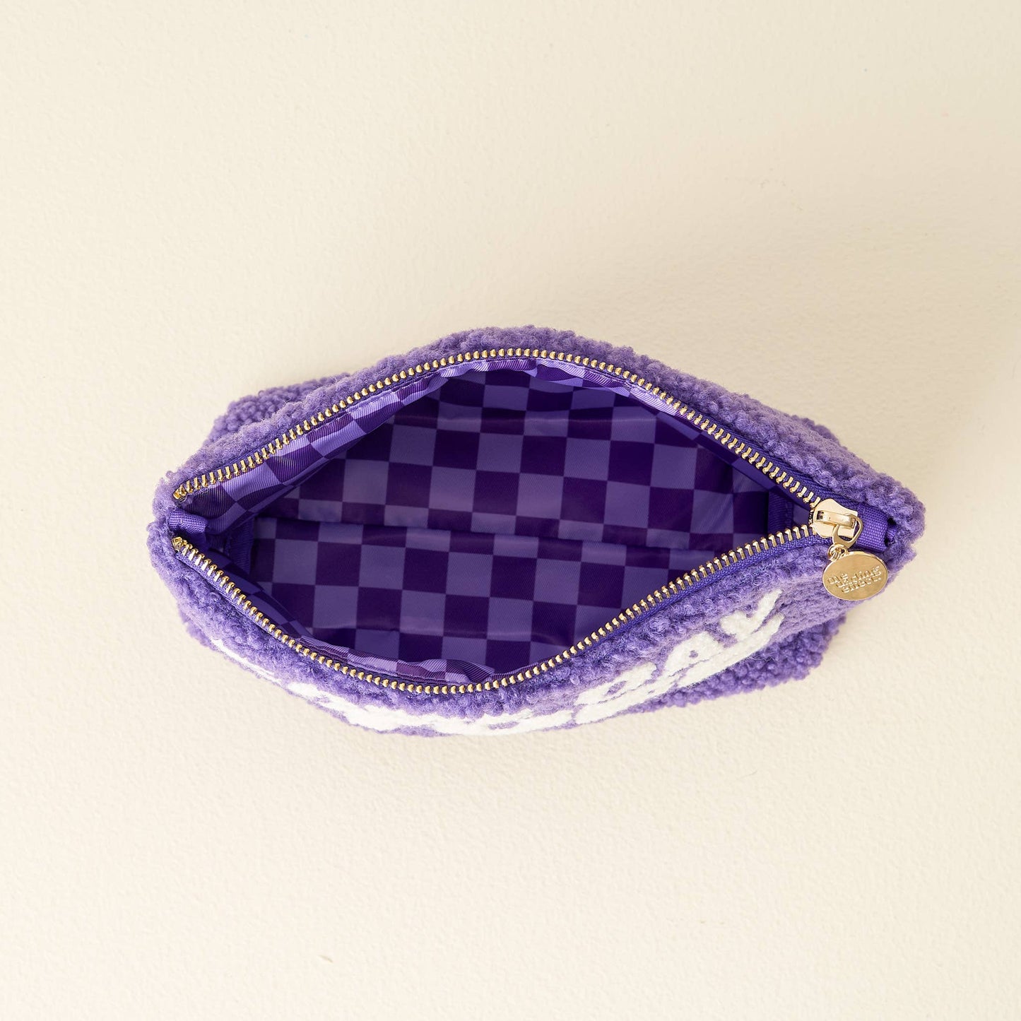 Teddy Pouch-Gameday Stuff: Navy