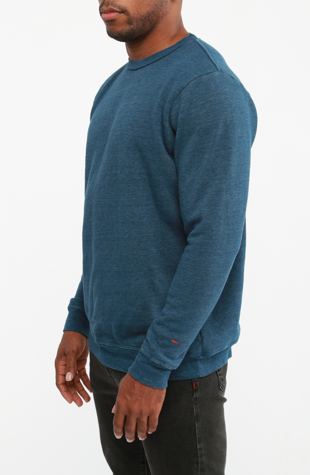 SWEATSHIRT-BLUE-ULTRA SOFT: S