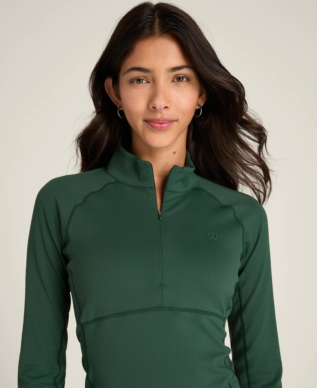 Wilson Womens Baseline Half-Zip