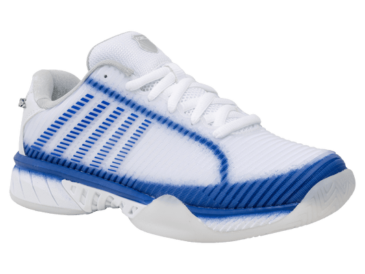 97382-110-M | HYPERCOURT EXPRESS 2 LUCKY IN LOVE | WHITE/ELECTRIC BLUE/SILVER