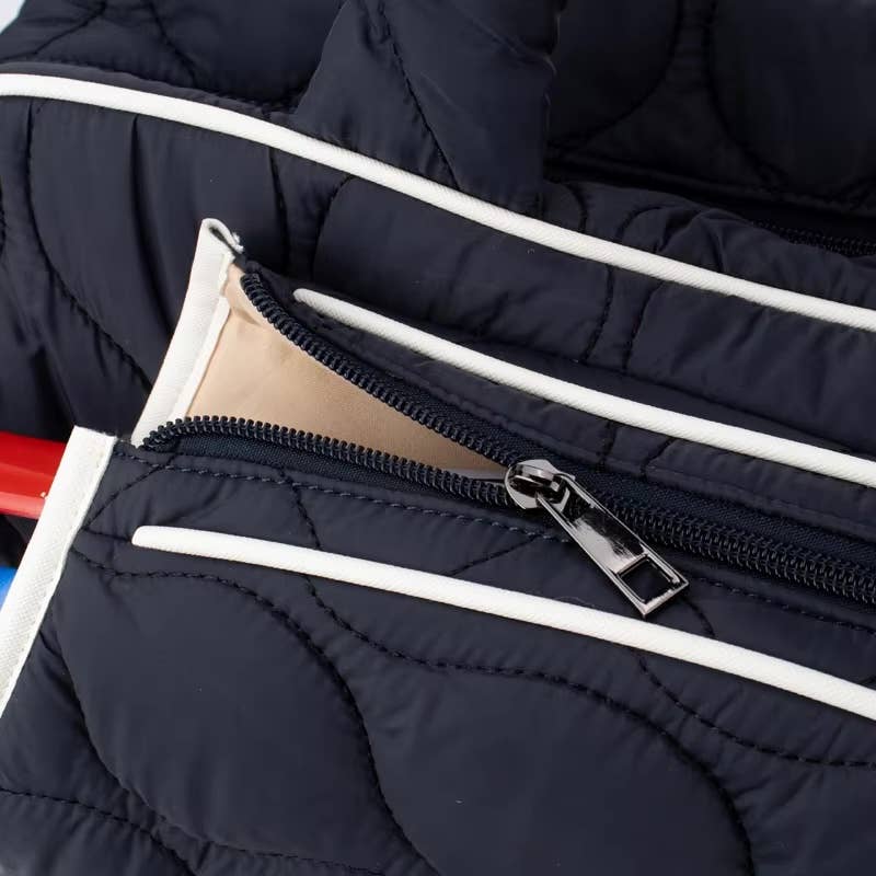 Tennis Bag - Blue Puffer