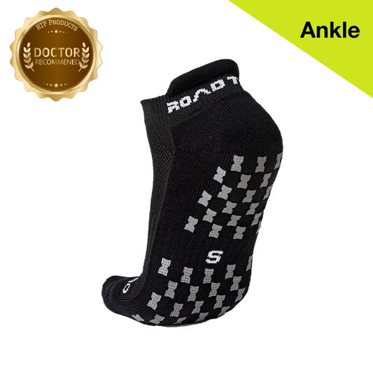NEW! RTP ULTRAGRIP V2 Dual sided Non-slip Technology Ankle Socks