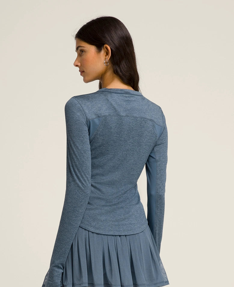 Wilson Womens All Day Long Sleeve Top