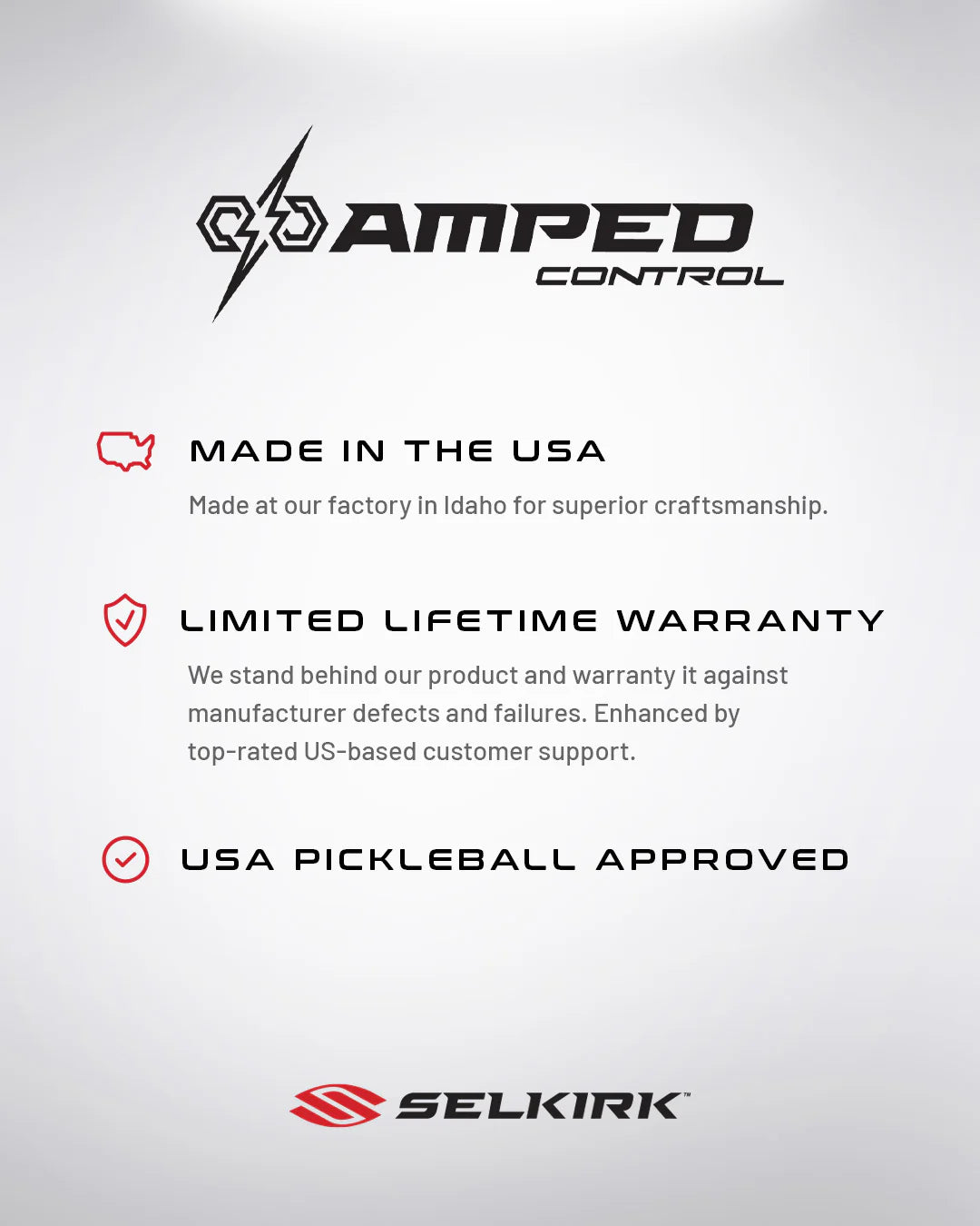 Selkirk Amped Control Invikta