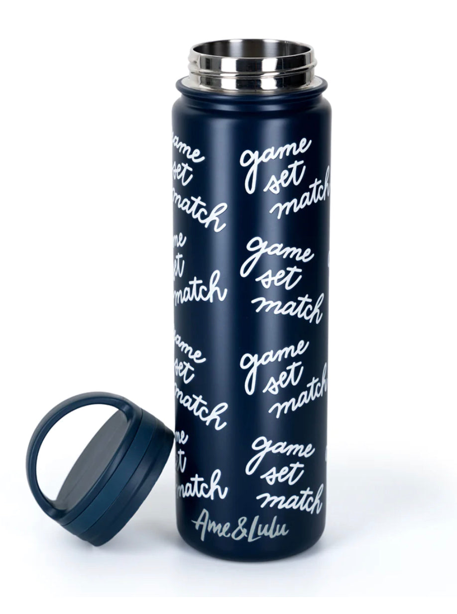 Ame & Lulu Court & Course Water Bottle