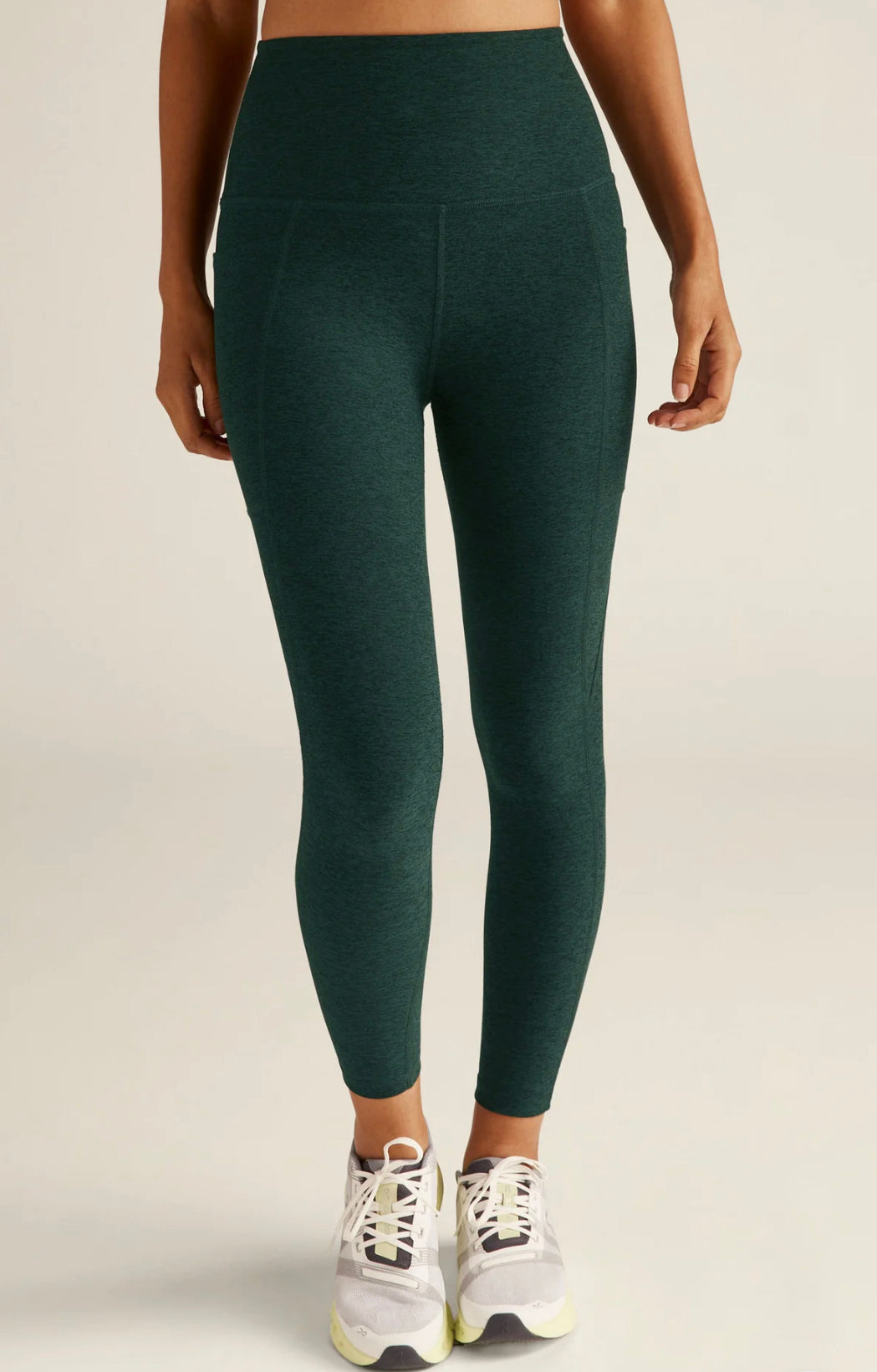 Beyond Yoga- Out of pocket high waisted midi legging