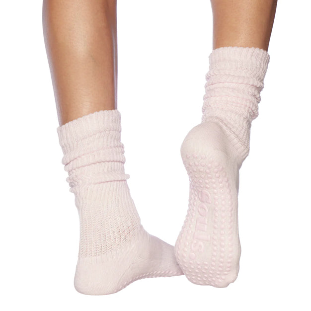 Souls Baby Pink Cloud Slouchy Socks