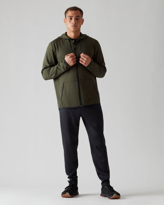 Rhone - WARM UP TECH FULL ZIP HOODIE