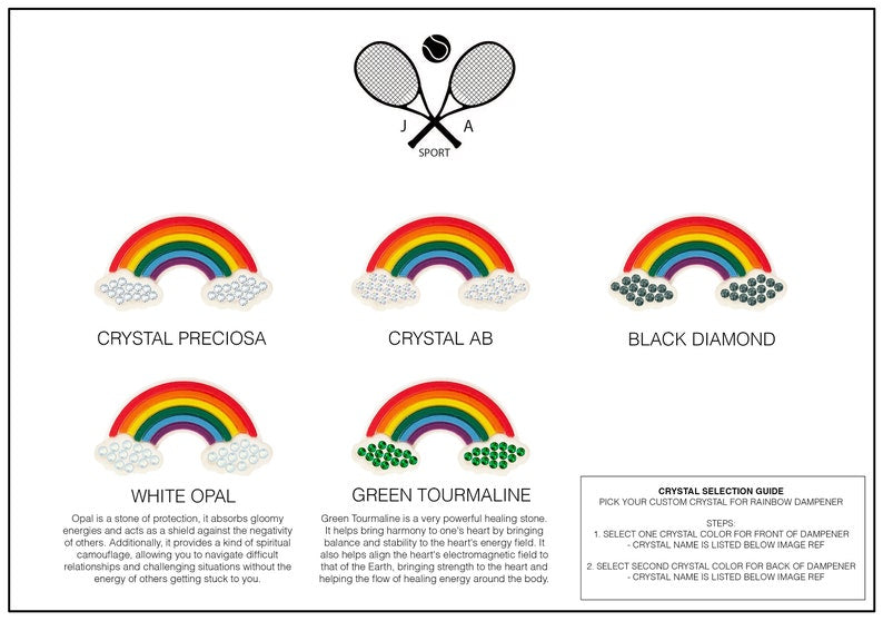 JA Sport Rainbow Crystal Dampener