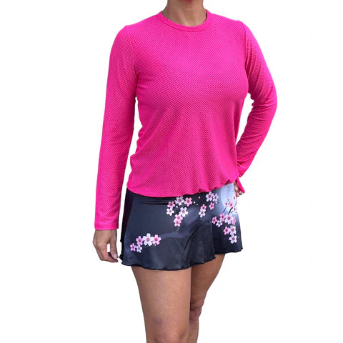 Lacoa long sleeves original mesh relax top