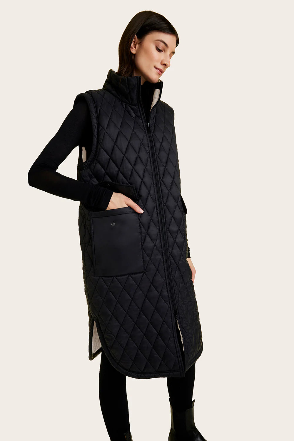 Alala reversable puffer vest