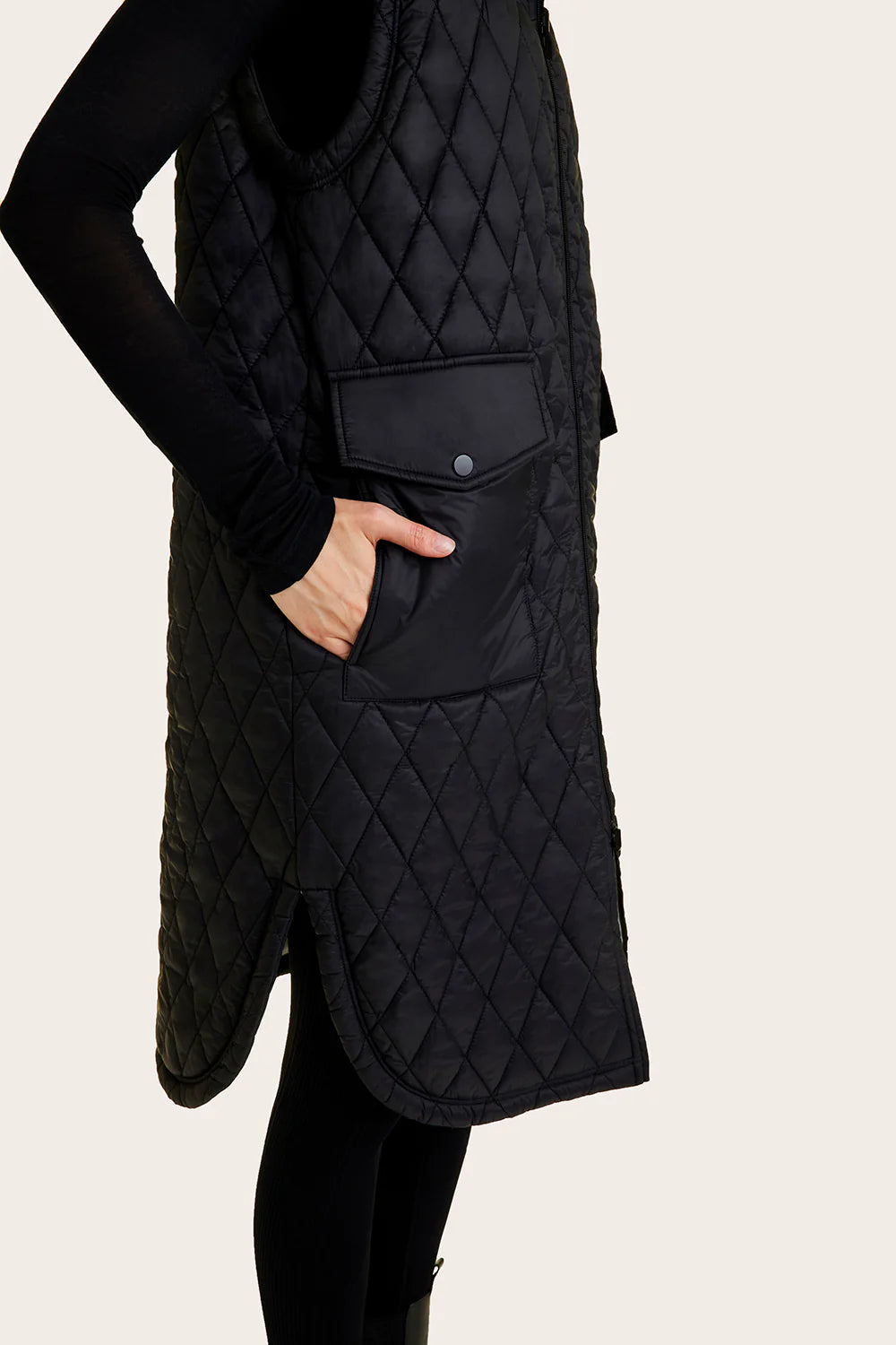 Alala reversable puffer vest