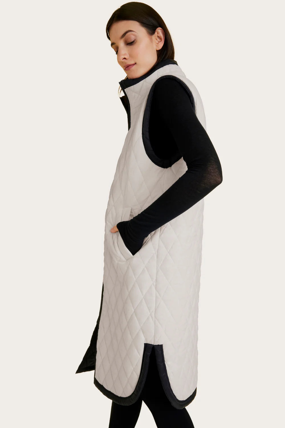 Alala reversable puffer vest