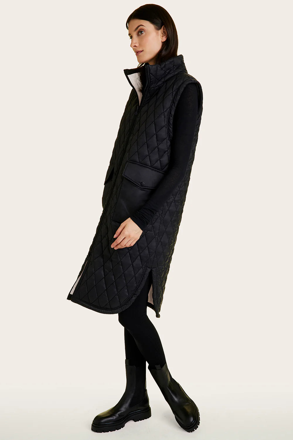 Alala reversable puffer vest