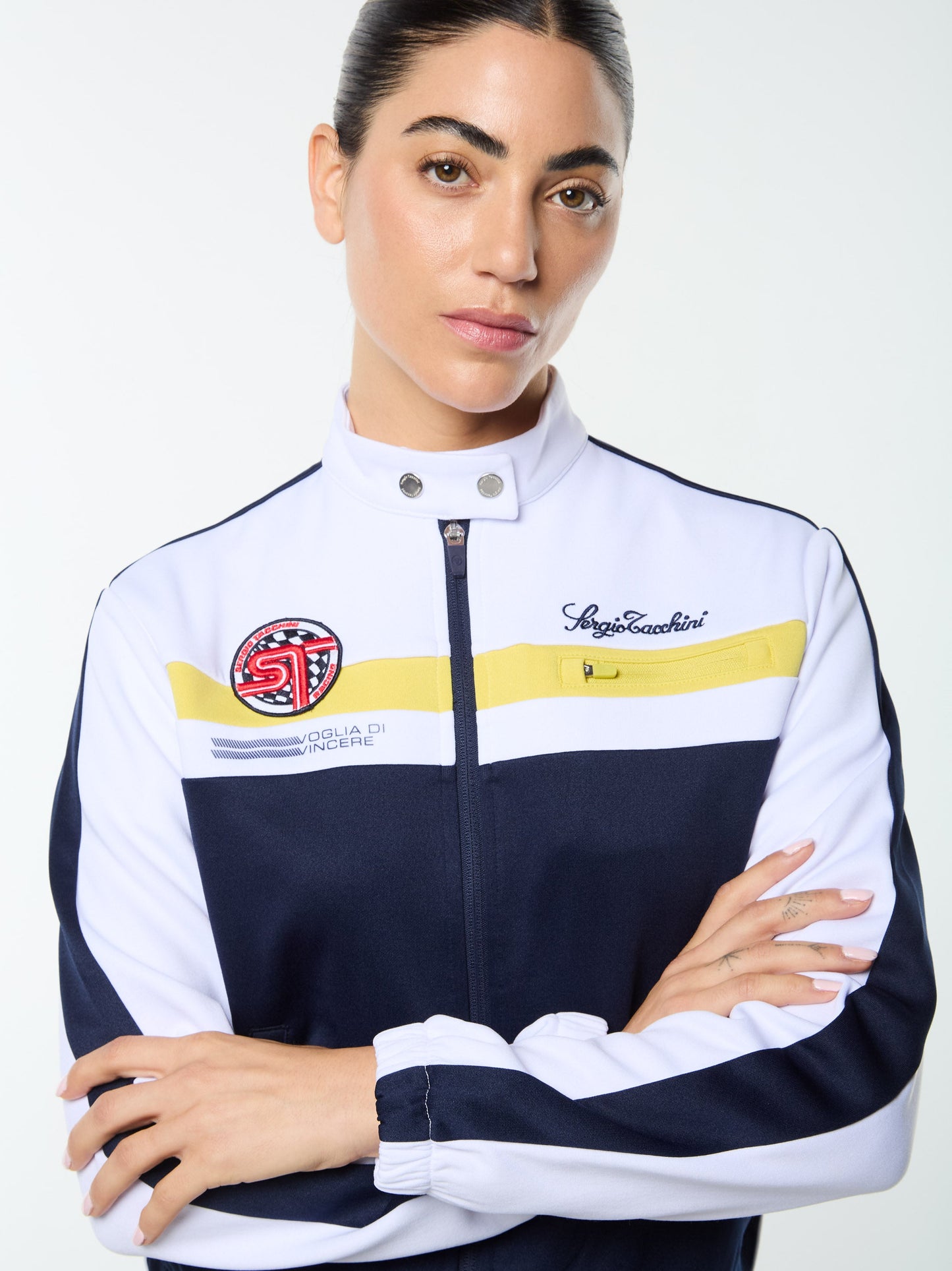 Women's Corsa Track Jacket- Maritime Blue