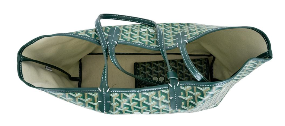 The Whimsy Tennis Lovers Large Tote - Green