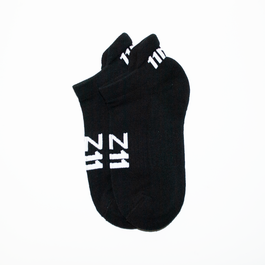 OWN THE COURT ANKLE SOCKS - BLK/BLK
