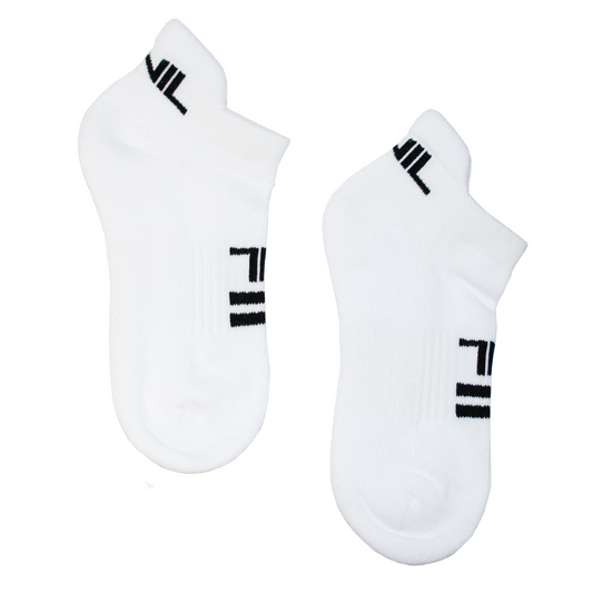 OWN THE COURT ANKLE SOCKS - WHITE/BLK