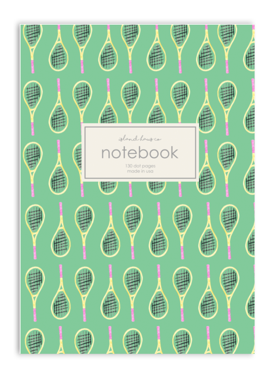 Island Haus Co Tennis Notebook