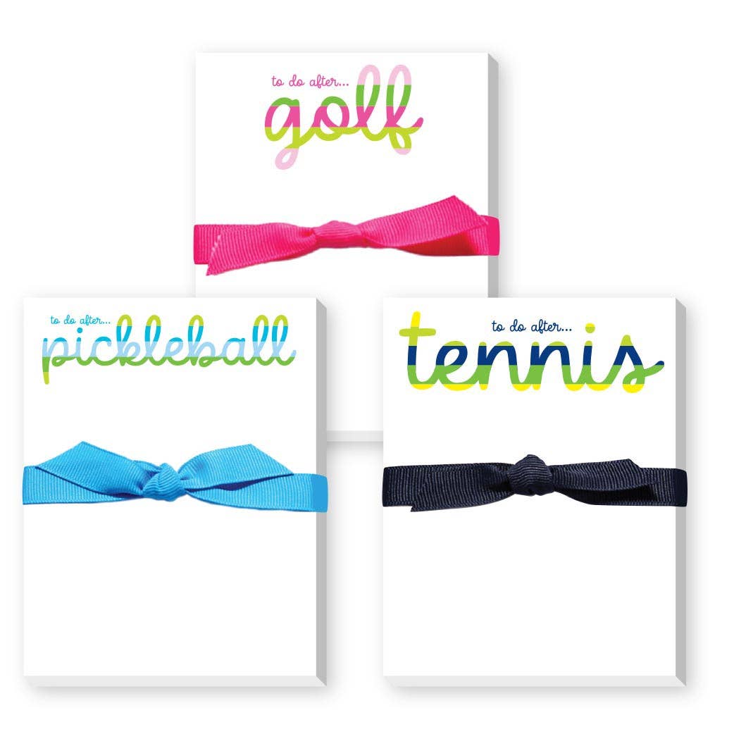 TO DO AFTER...MINI NOTEPADS