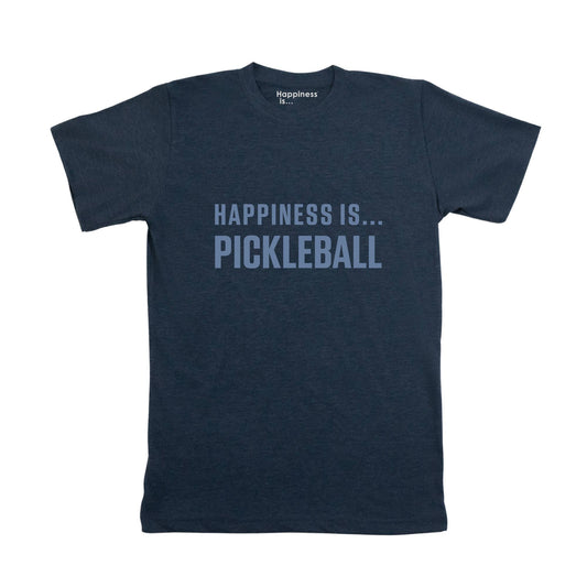Men's Happiness is…Pickleball T-Shirts
