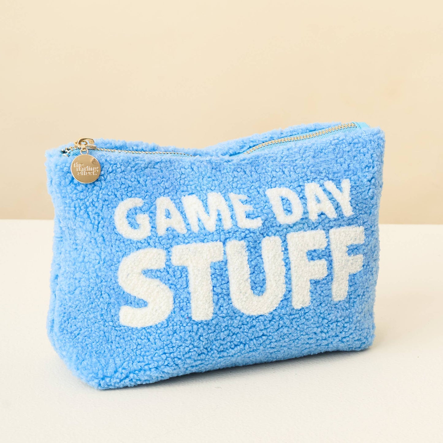 Teddy Pouch-Gameday Stuff: Navy