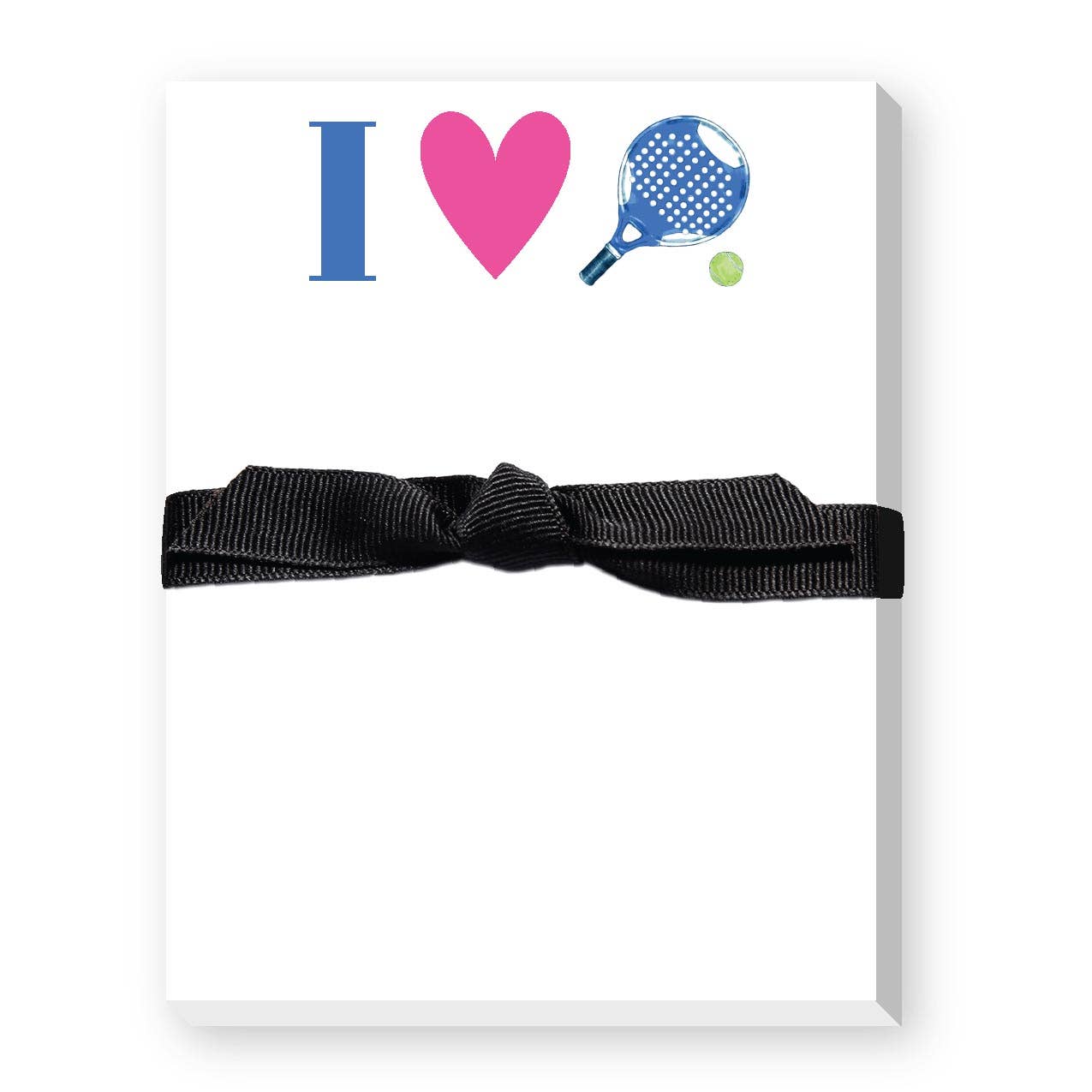 I LOVE PICKLEBALL, GOLF, TENNIS, PADDLE MINI NOTEPADS: GOLF