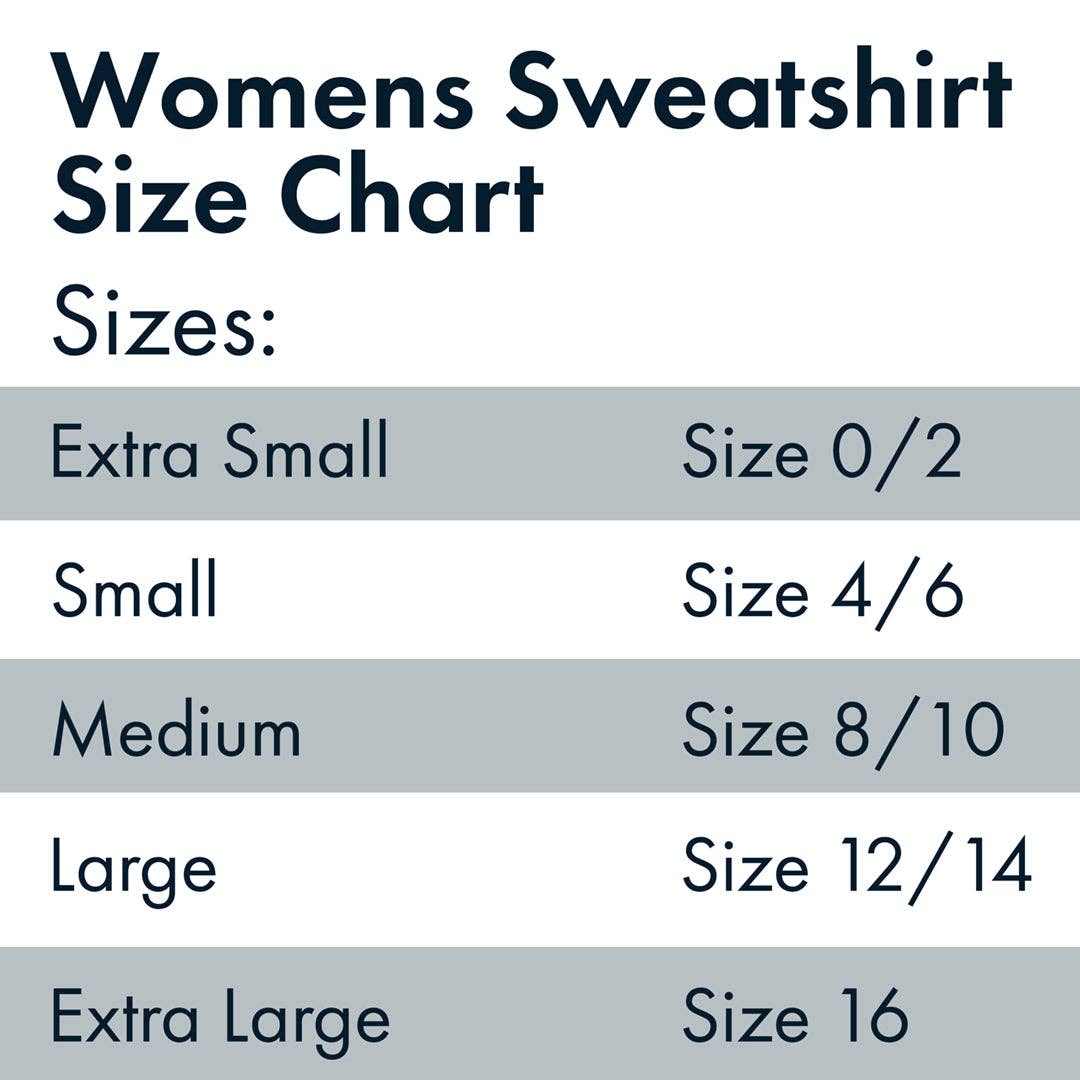 Women's Love All Sweatshirt: Love Stitched White