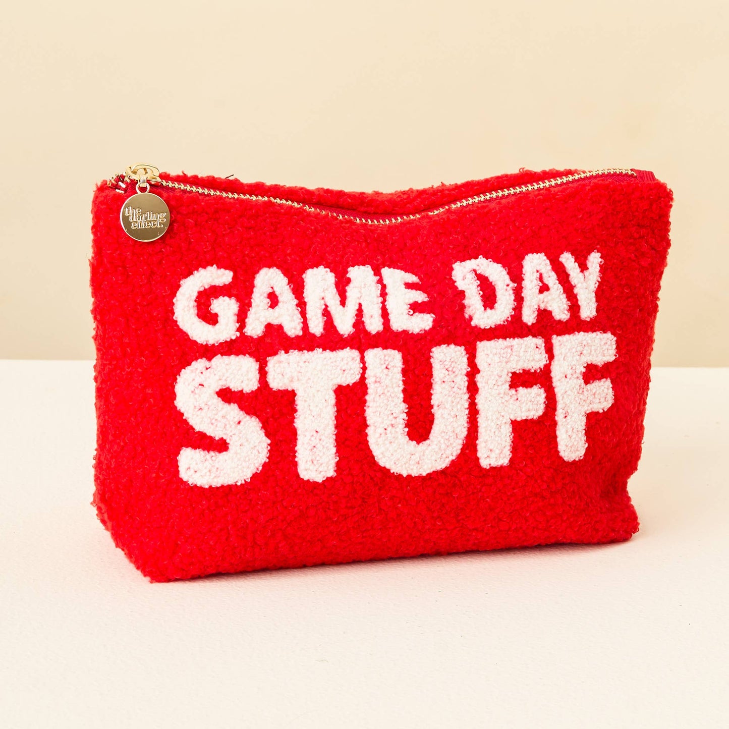 Teddy Pouch-Gameday Stuff: Navy