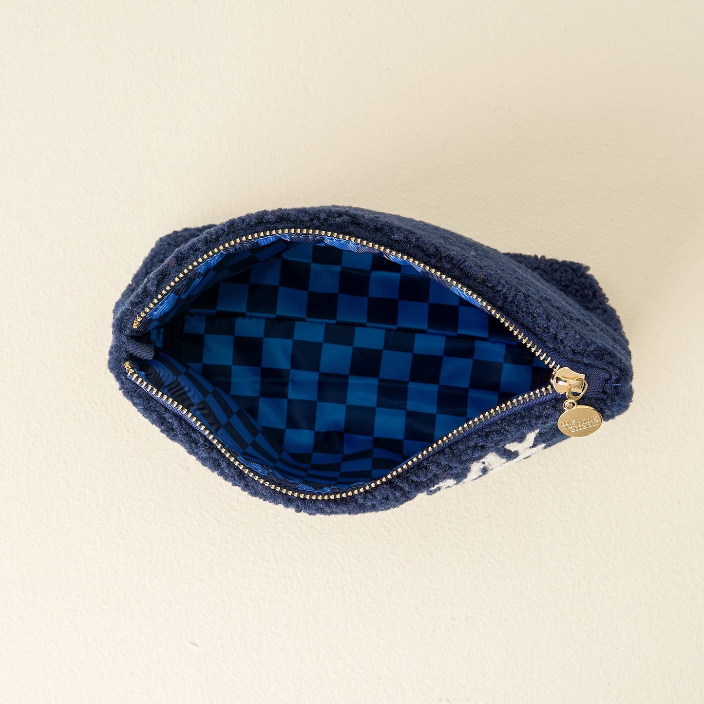 Teddy Pouch-Gameday Stuff: Navy