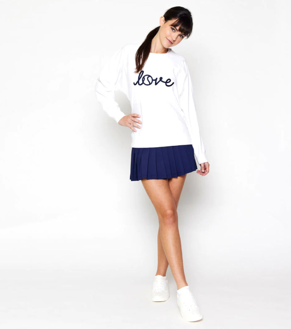 AME&LULU WOMENS STITCHED SWEATER