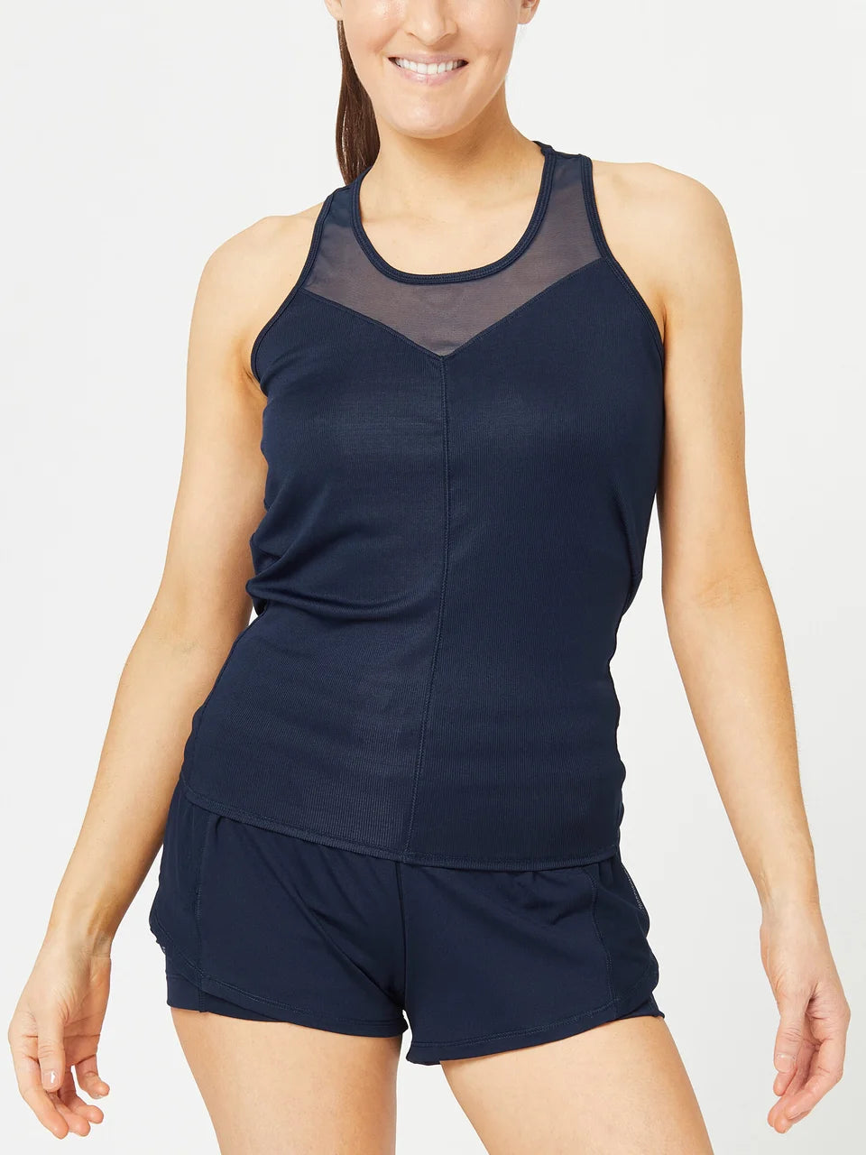 Lucky in Love Women's Core Rib Tie Back Tank