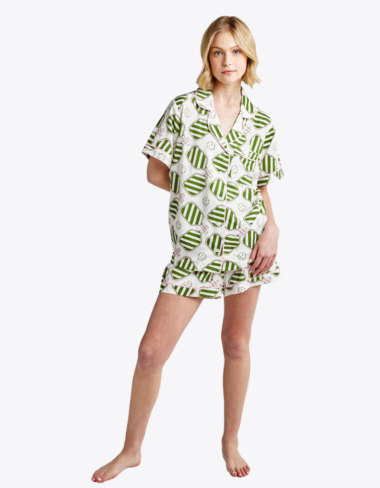 Katie Kime Pickleball short set pajama