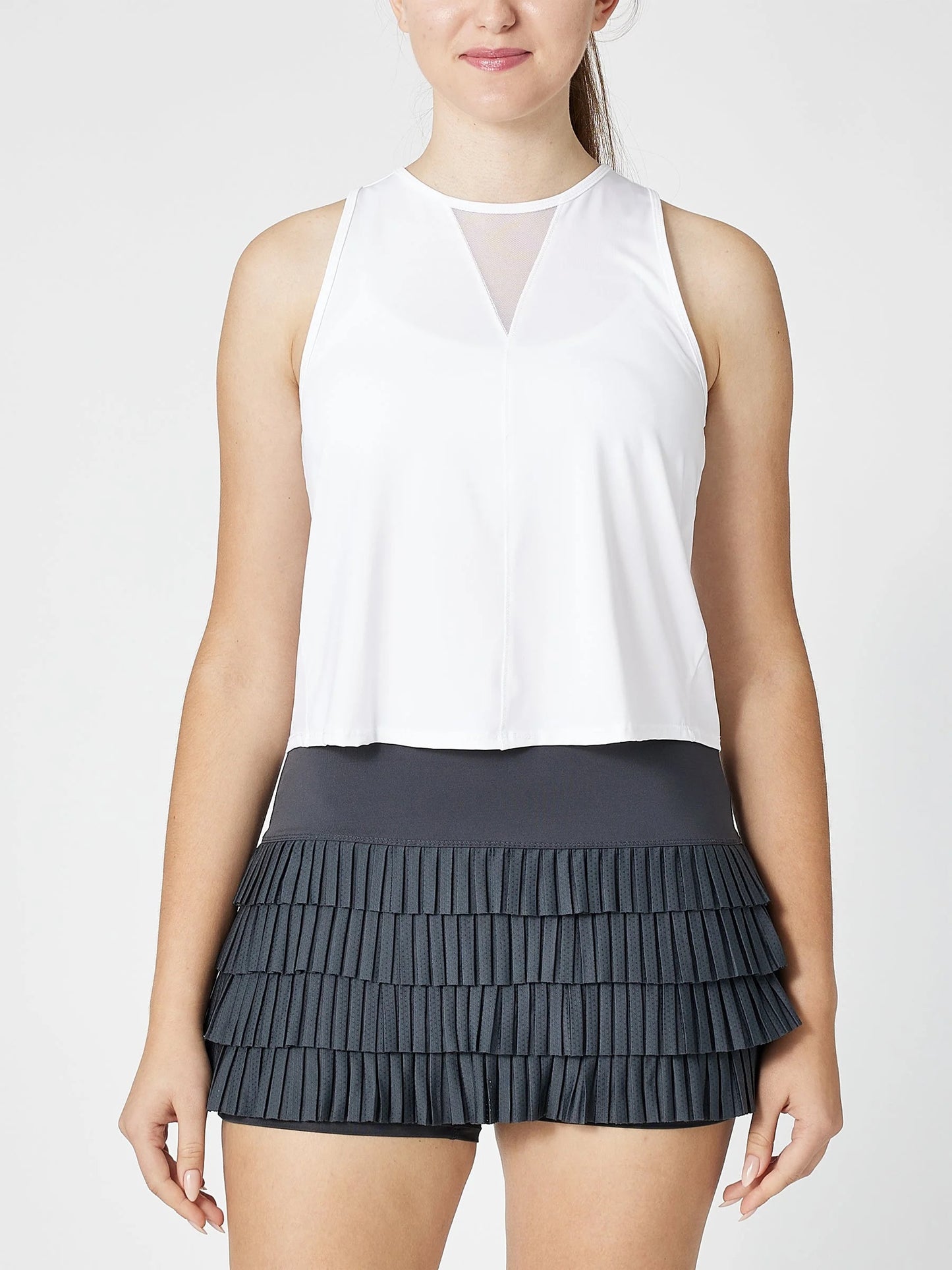 Lucky in Love Women's Core Pleats Please Tank