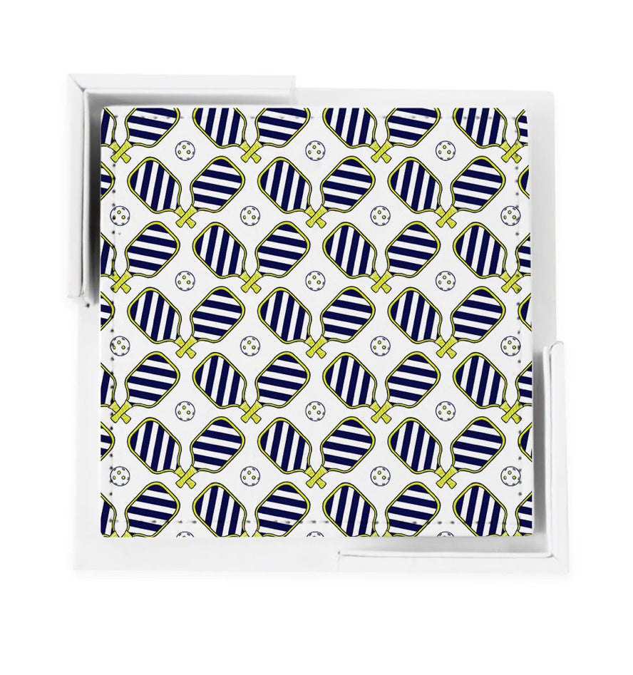 Katie Kime Pickle Ball Coaster Set