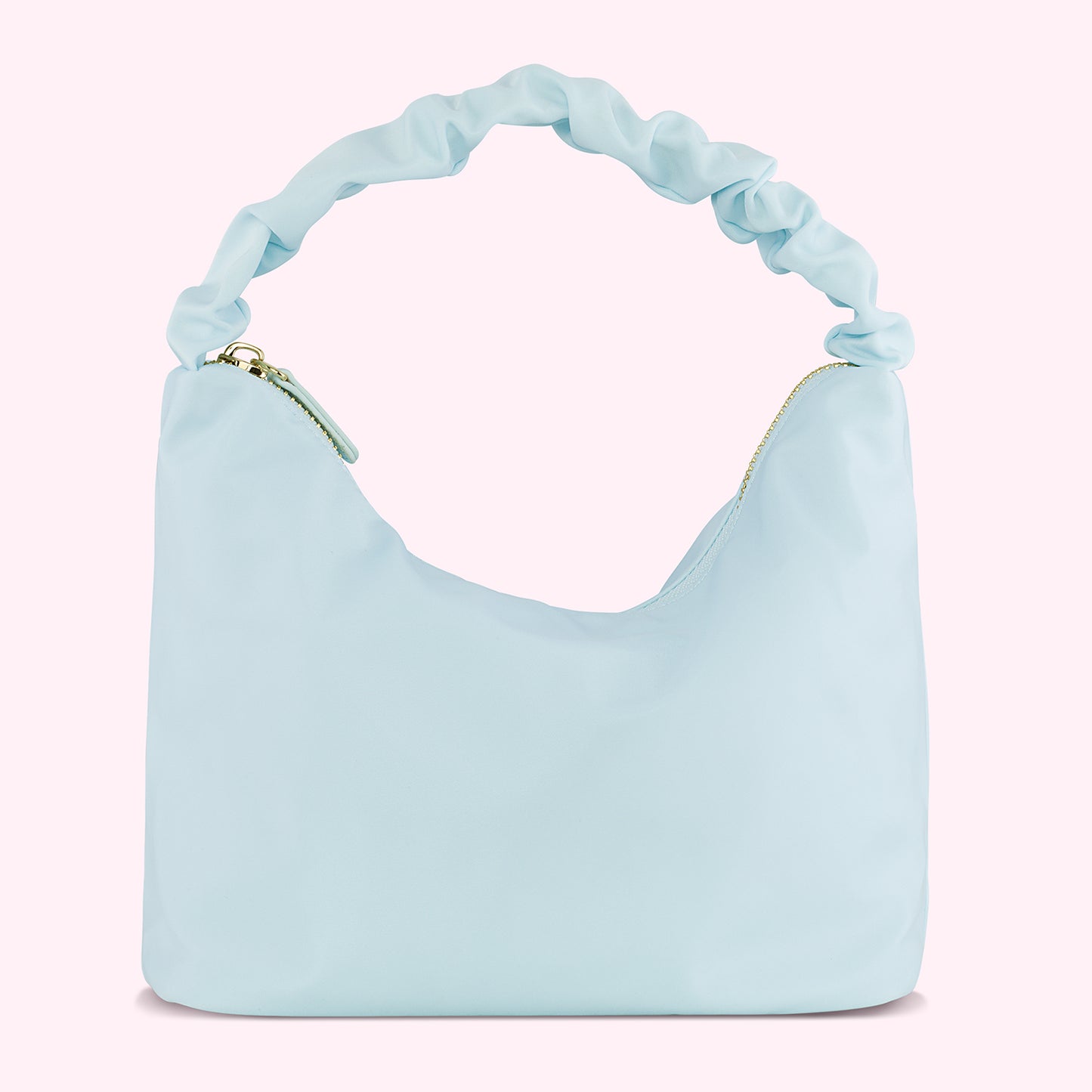 Nylon Scrunch Handle Bag