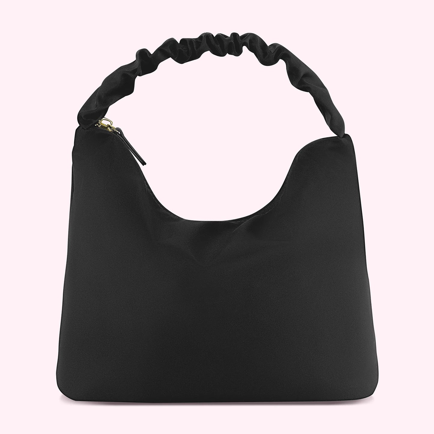 Nylon Scrunch Handle Bag