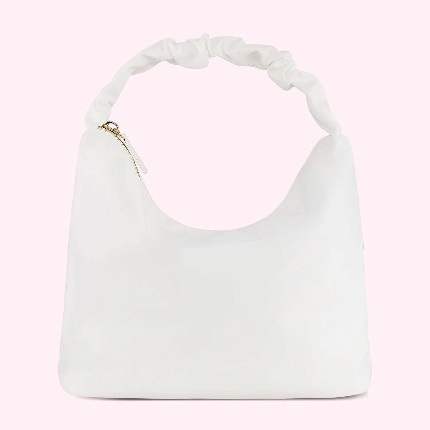 Nylon Scrunch Handle Bag