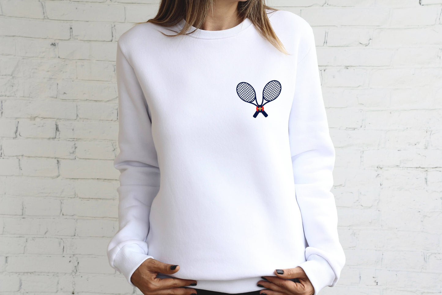 Sweatshirt - Preppy Tennis