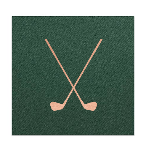 Tee Time Cocktail Napkin—Set of 20