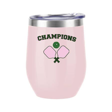 Wine Tumbler - Pickleball Champions