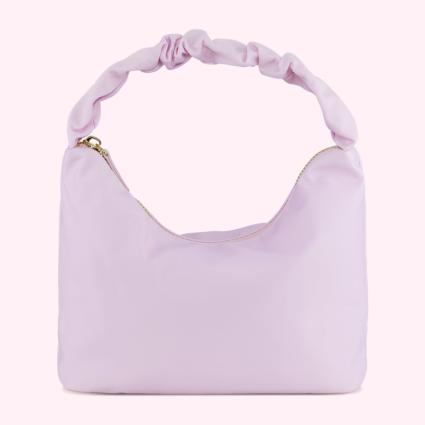 Nylon Scrunch Handle Bag