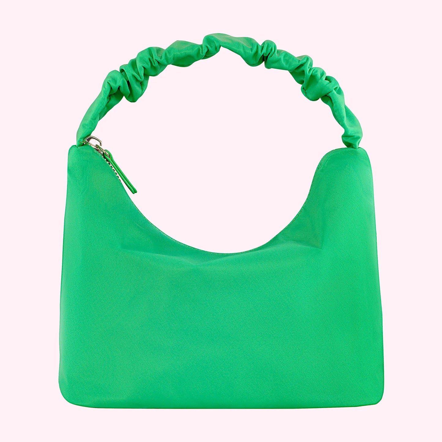 Nylon Scrunch Handle Bag