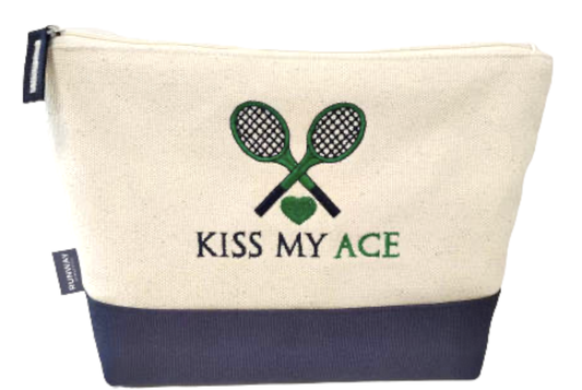 Runway Athletics “Kiss My Ace” Clutch - Tennis