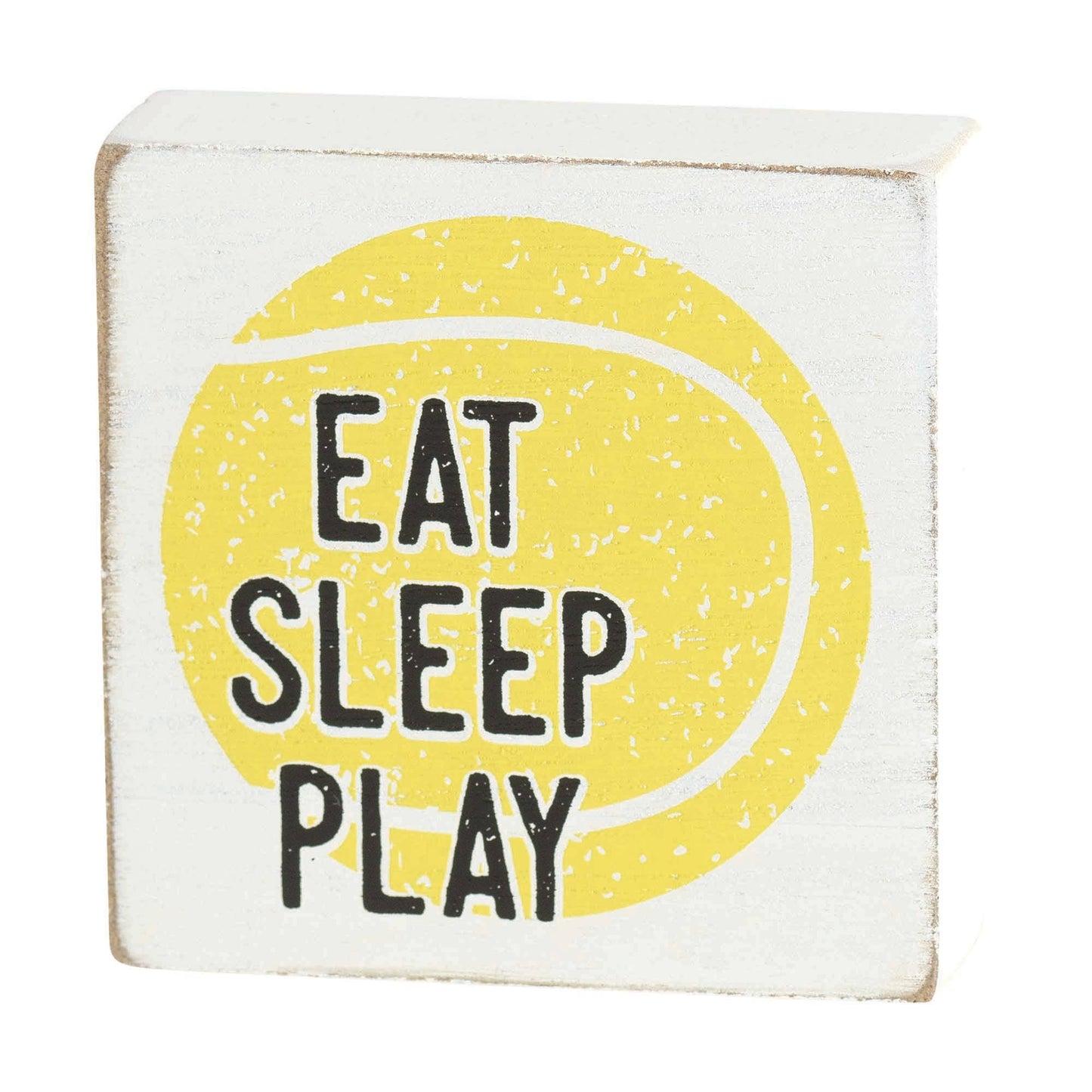 Ttop Plk Tennis Eat Sleep Play Mdf 3"H